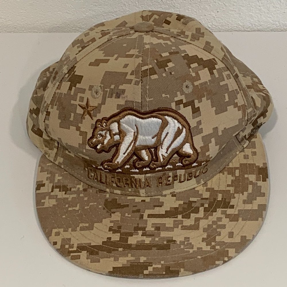 Whang California Republic Trucker Hat Snapback OS